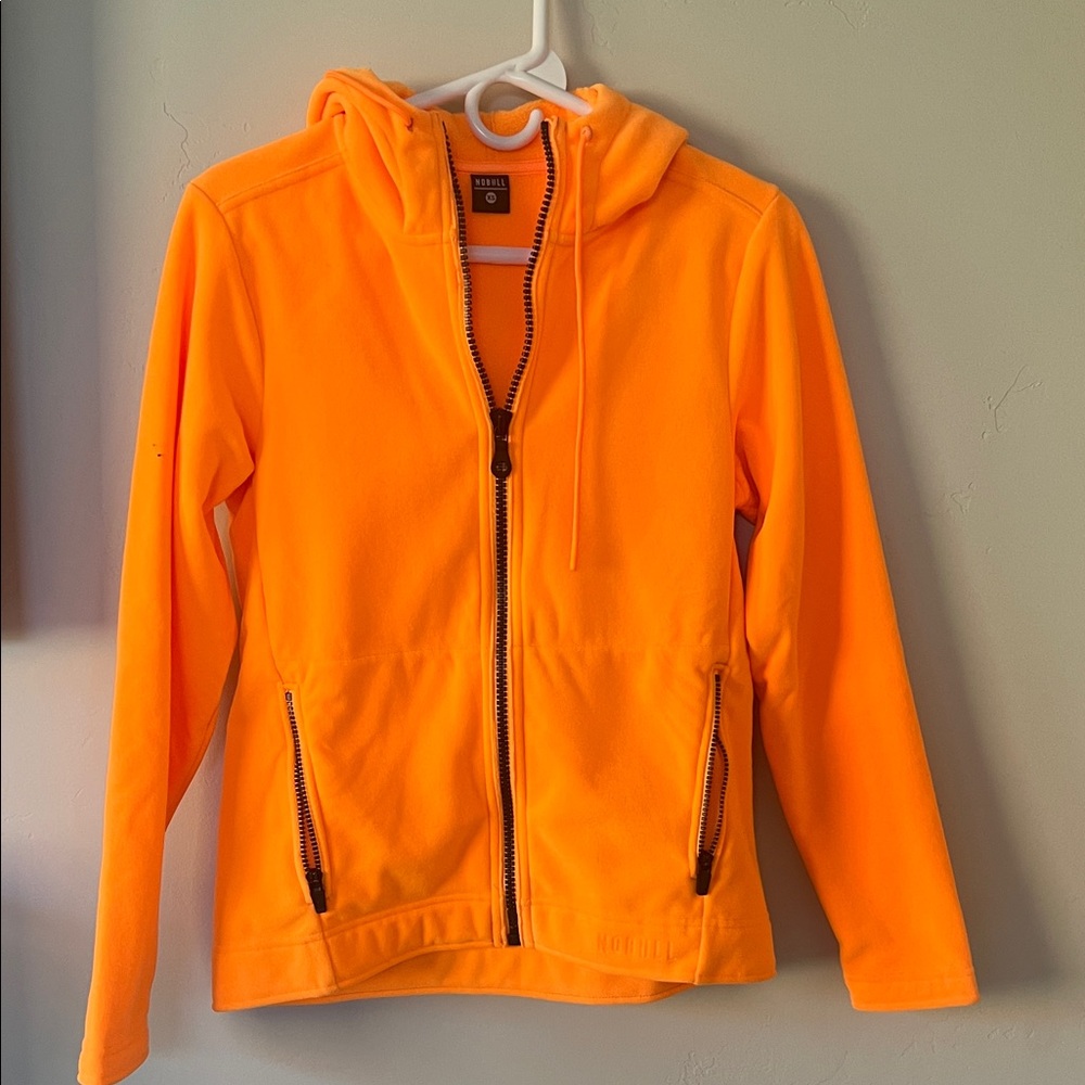 NOBULL Vibrant Orange Hoodie